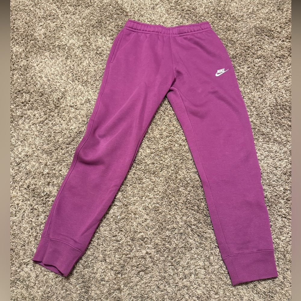 Purple Nike pants